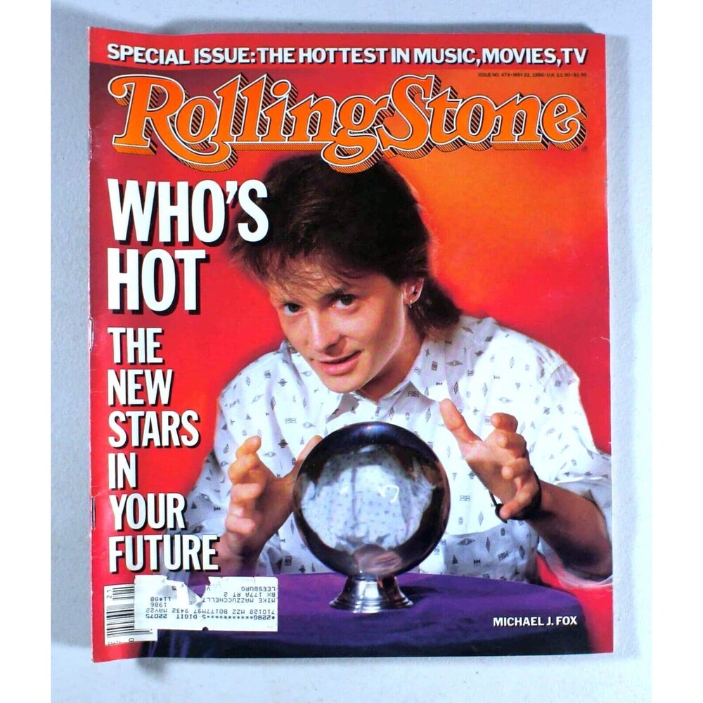 Rolling Stone Magazine #474 • Michael J. Fox • May 1986 • Miles Davis